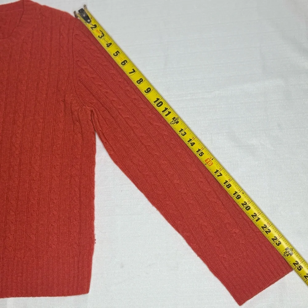 J. Crew Womens Always Cotton Cable-Knit Crewneck Sweater Large